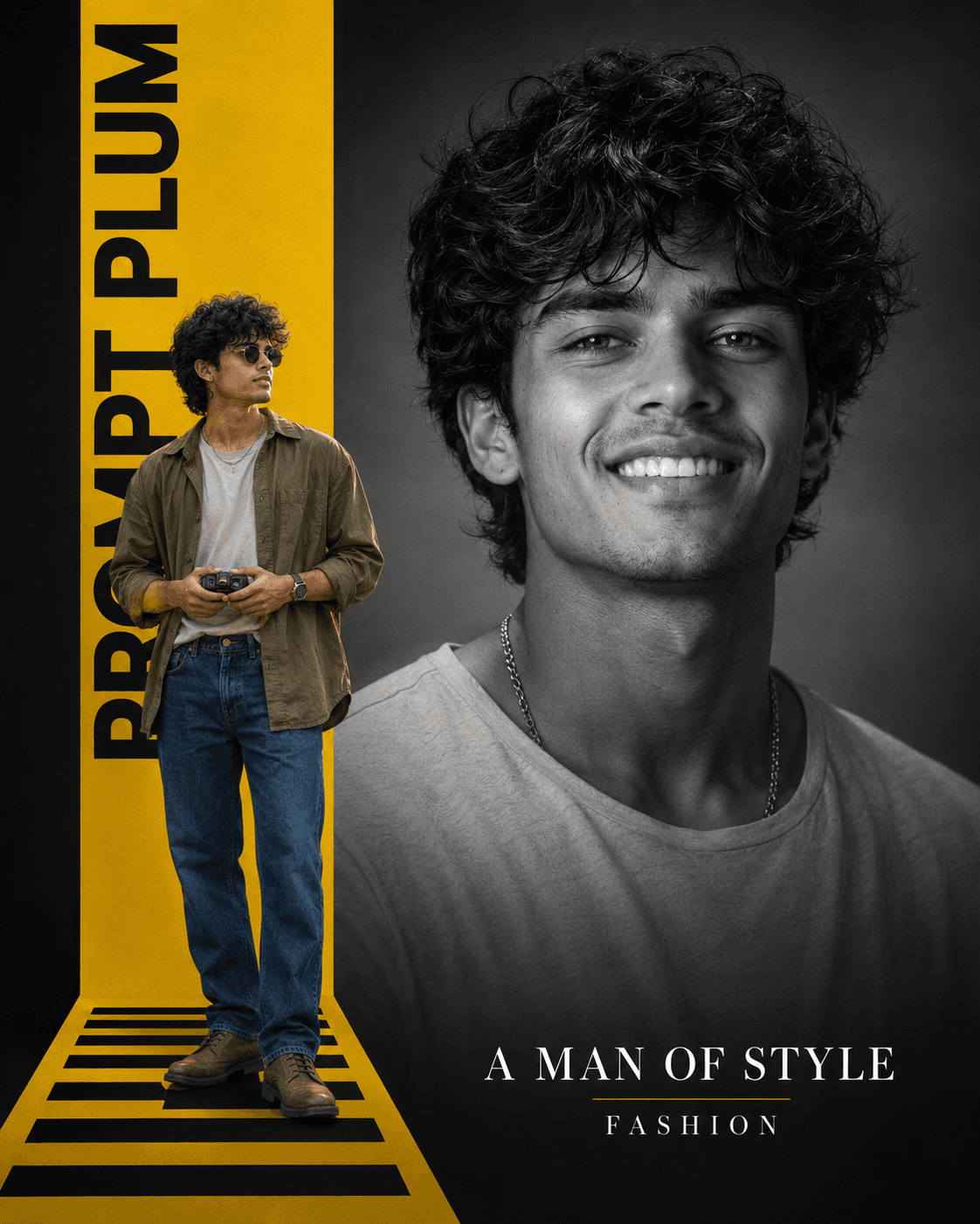 A man of style: fashion portrait