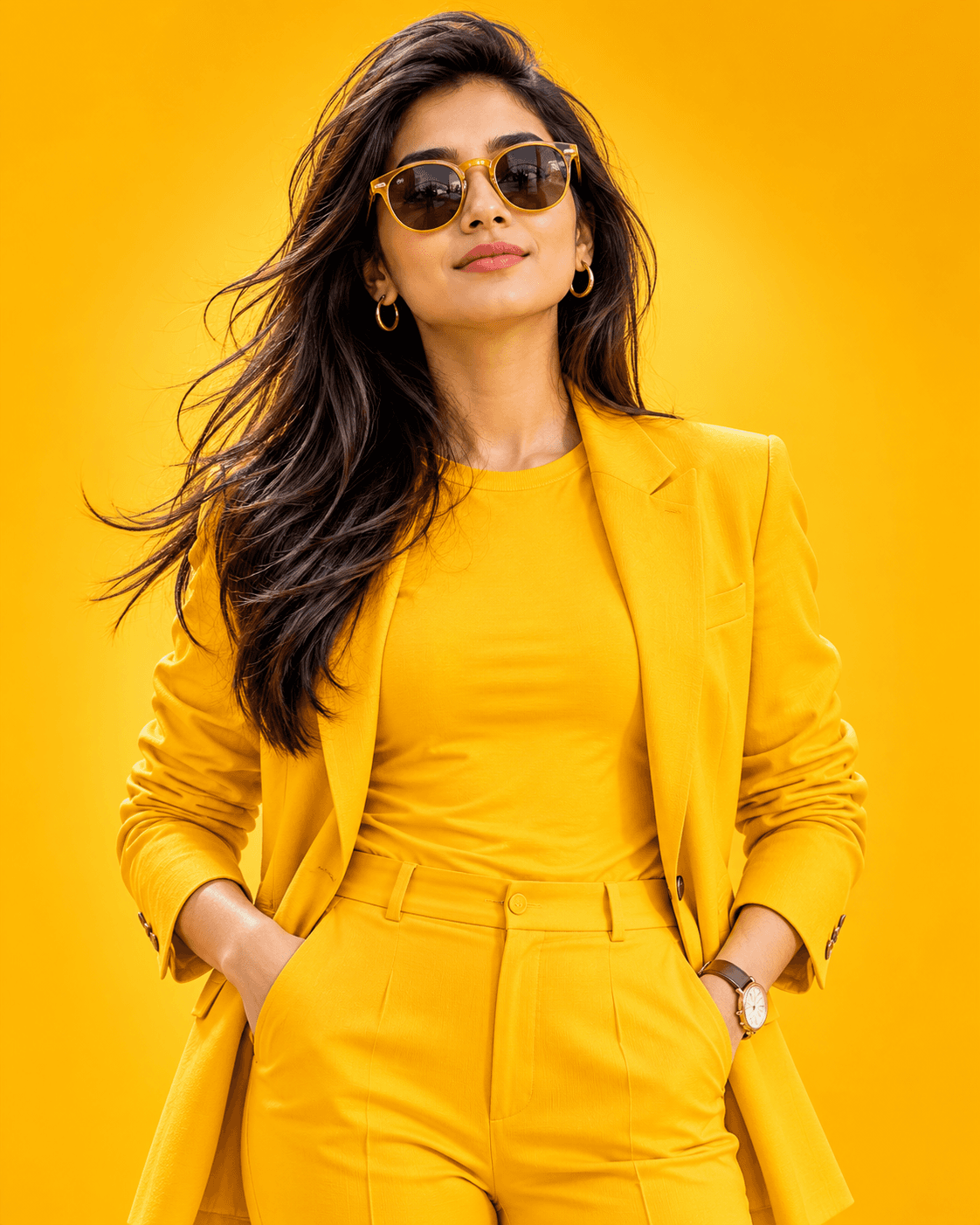 The Yellow Power Suit