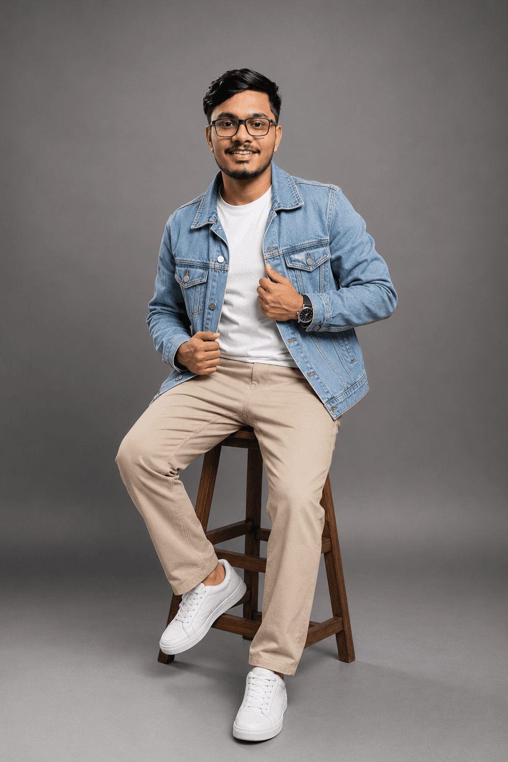 Studio Portrait Photography AI Prompt