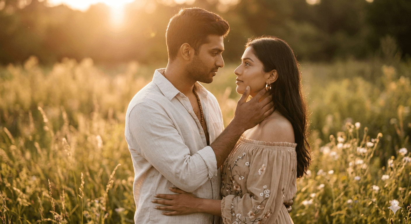 Couple Cinematic Photoshoot AI prompt