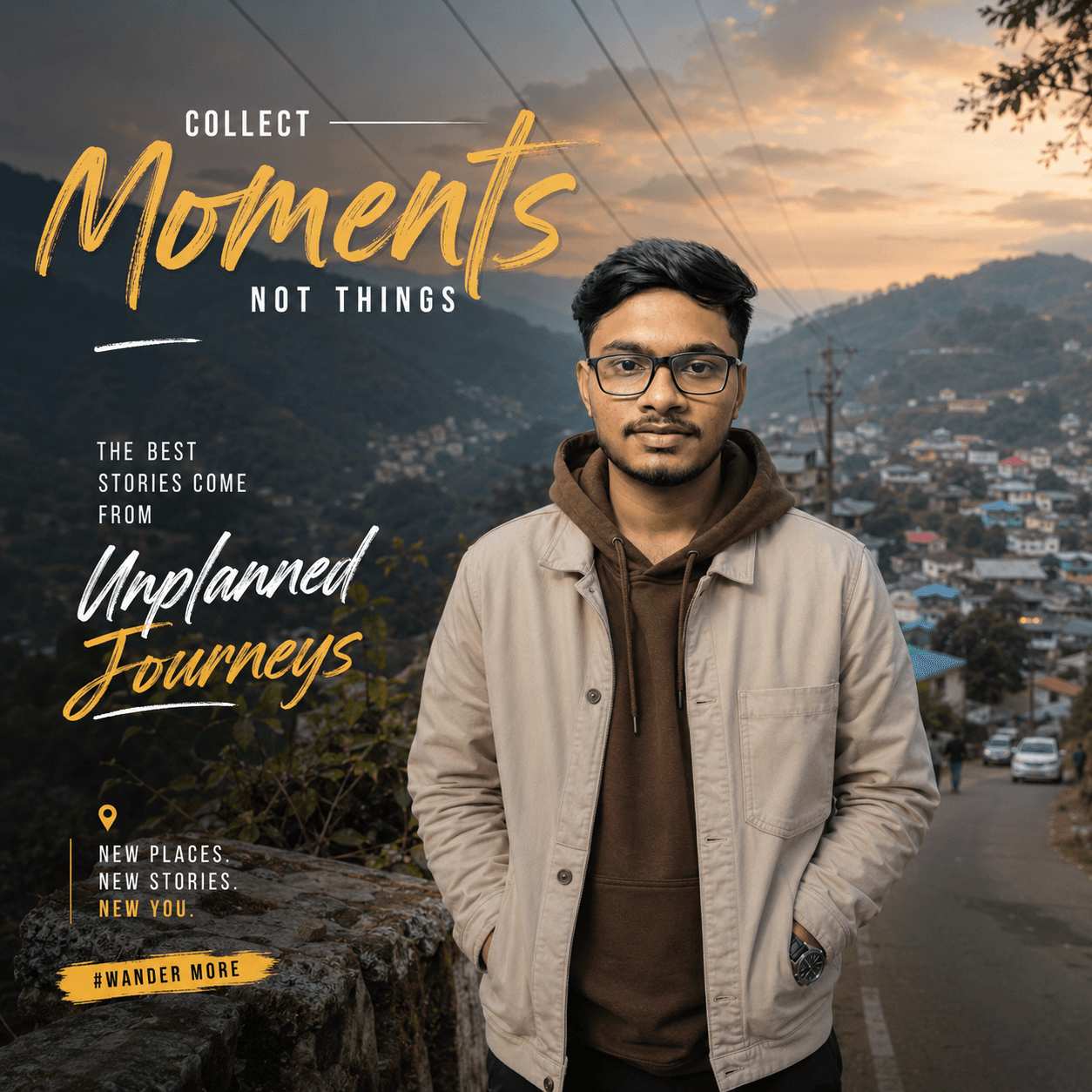 Cinematic Travel Portrait